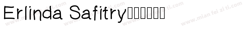 Erlinda Safitry字体转换